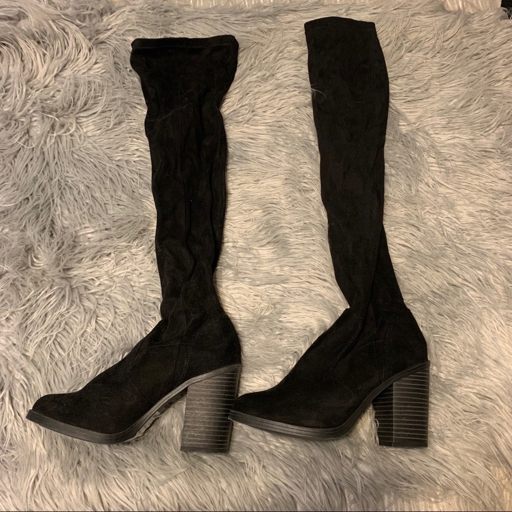 ASOS: Thigh High Suede Boots